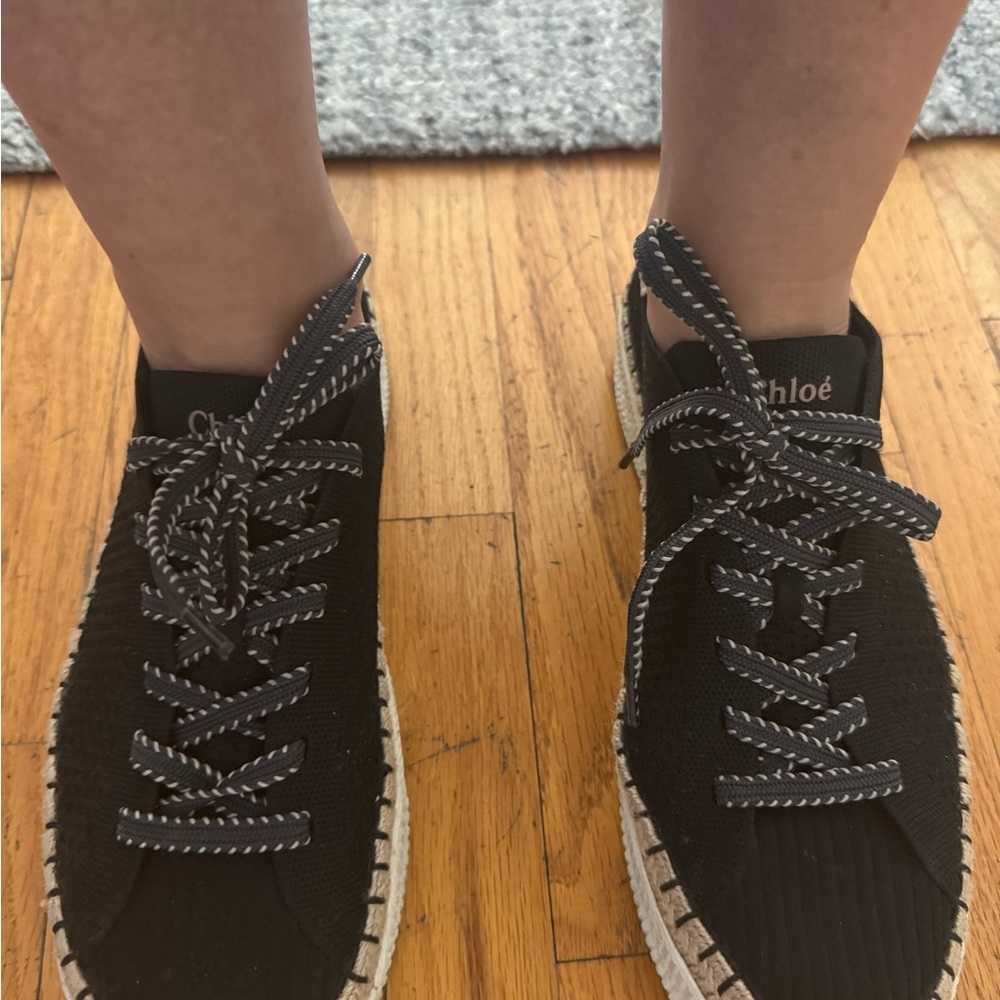 Chloé Black Nama Sneakers